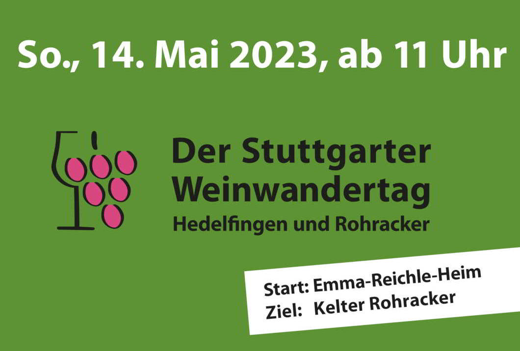 Stuttgarter Weinwandertag Hedelfingen-Rohracker 2023
